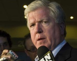 Burke Burke, GM of the Toronto Maple Leafs Burke Burke, GM of the Toronto Maple Leafs