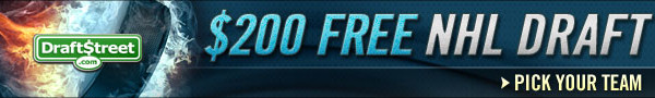 One Day FREE Fantasy Hockey Contest – $200 in cash prizes One Day FREE Fantasy Hockey Contest – $200 in cash prizes