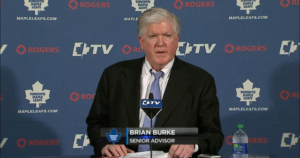 brian burke steve simmons toronto maple leafs press conference