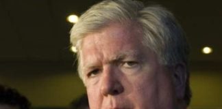 Burke Burke, GM of the Toronto Maple Leafs