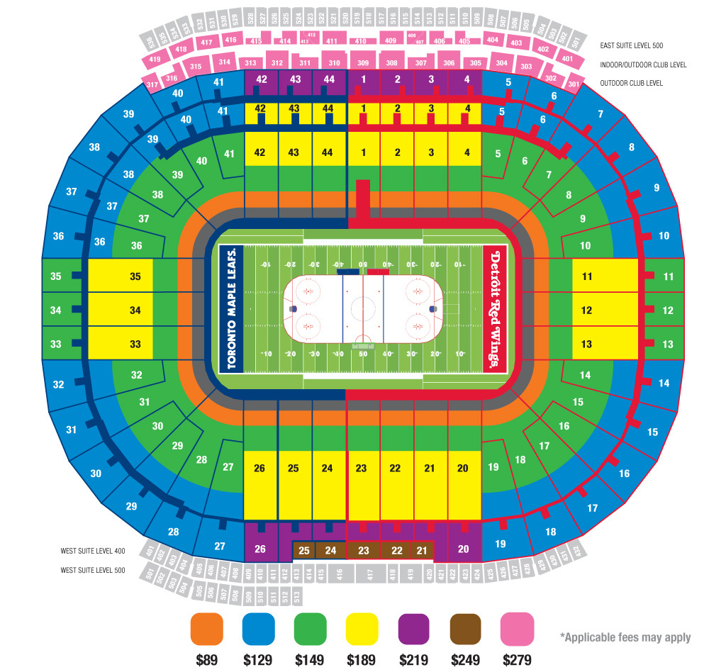 Michigan Stadium The Big House Seating Chart