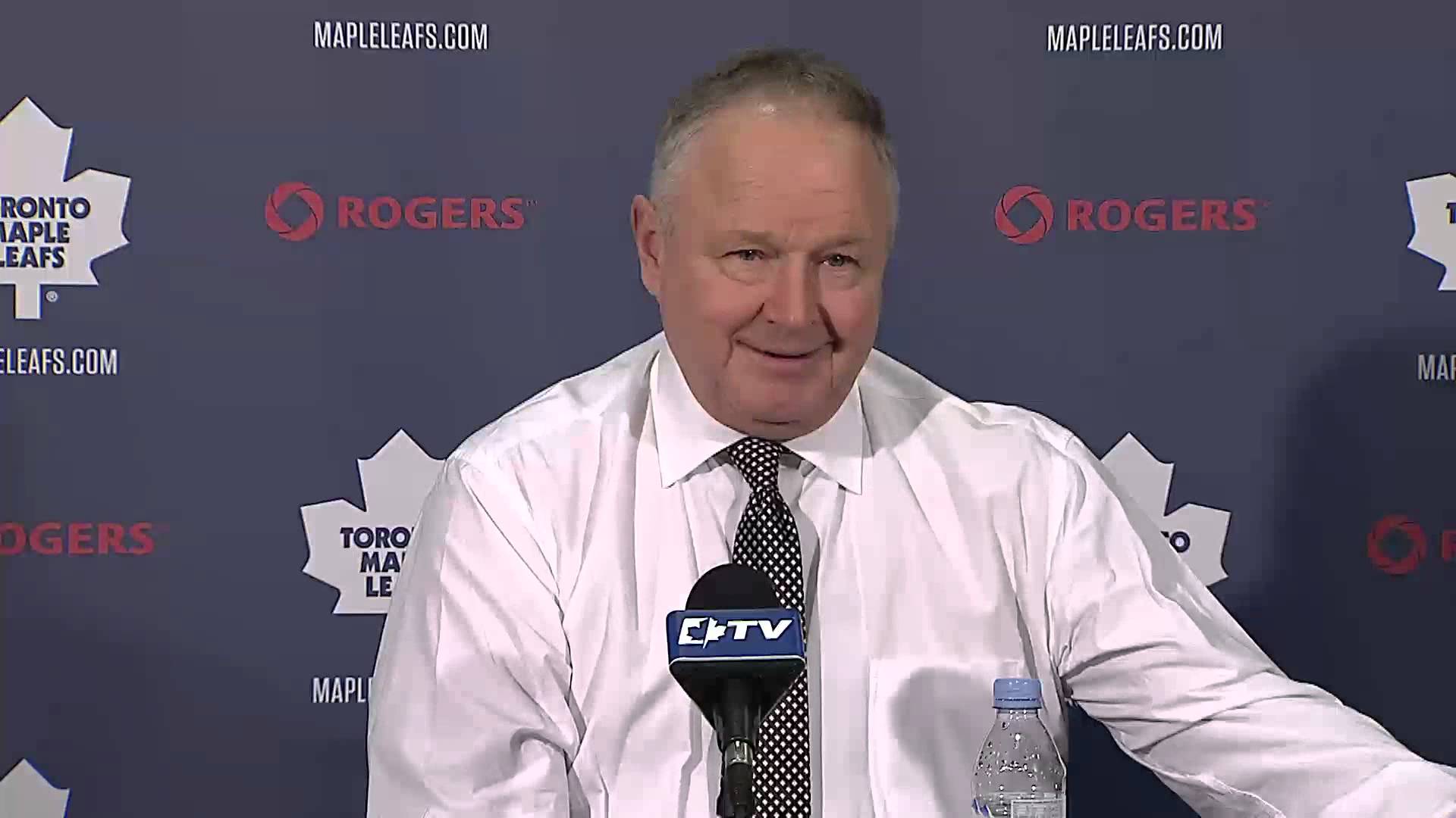 Randy Carlyle - Caps Post Game