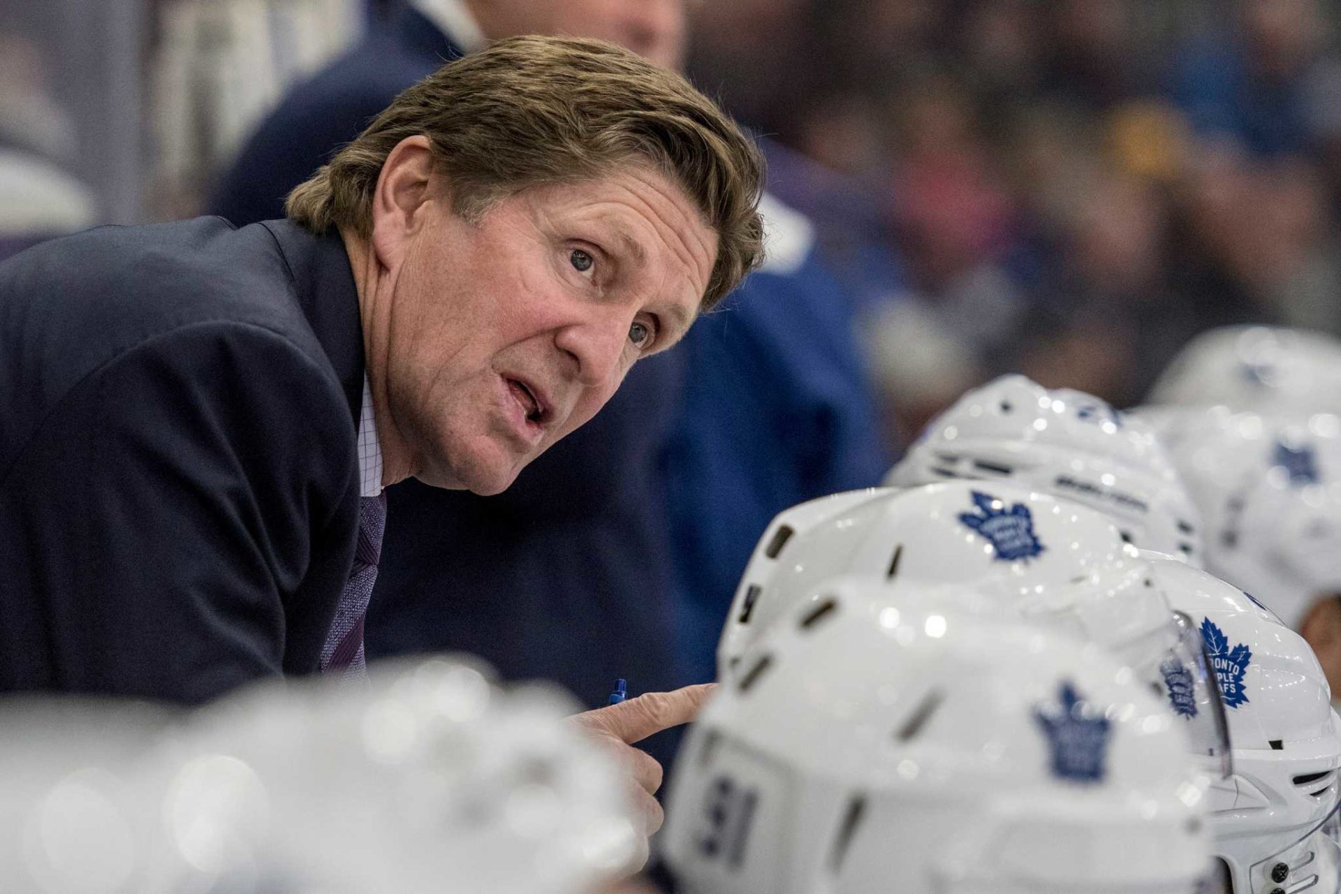 Mike Babcock on Morgan Rielly's injury: 