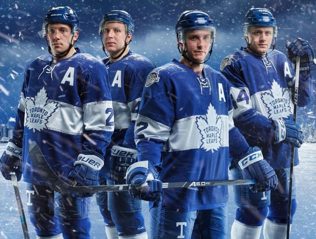 Red vs Blue at Winter Classic? Leafs, Wings Jerseys Spotted