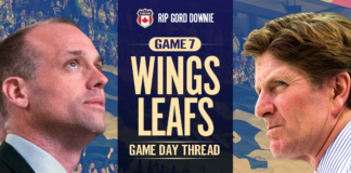 Toronto Maple Leafs vs. Detroit Red Wings – Game #7 Preview, Projected Lines & TV Info Toronto Maple Leafs vs. Detroit Red Wings