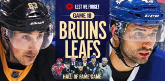 Toronto Maple Leafs vs. Boston Bruins