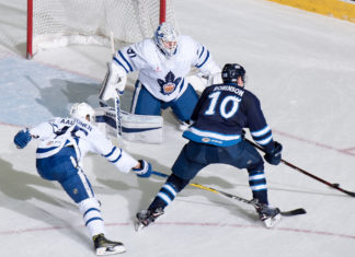 Calvin Pickard of the Toronto Marlies