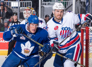 Rich Clune of the Toronto Marlies