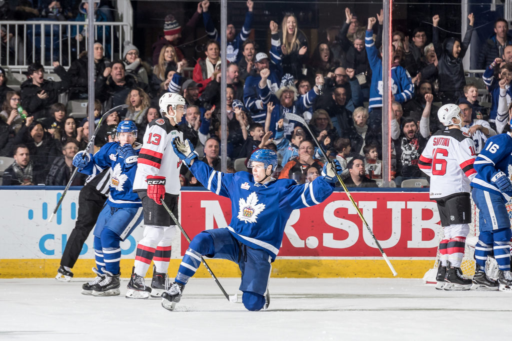 Andrew Nielsen of the Toronto Marlies