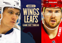 Toronto Maple Leafs vs. Detroit Red WIngs