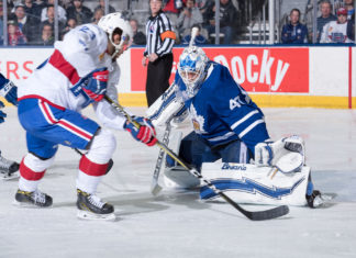 Garret Sparks of the Toronto Marlies