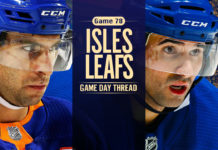 Toronto Maple Leafs vs. New York Islanders