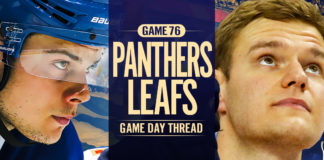 Toronto Maple Leafs vs. Florida Panthers