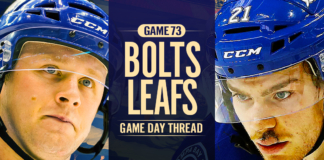 Toronto Maple Leafs vs. Tampa Bay Lightning