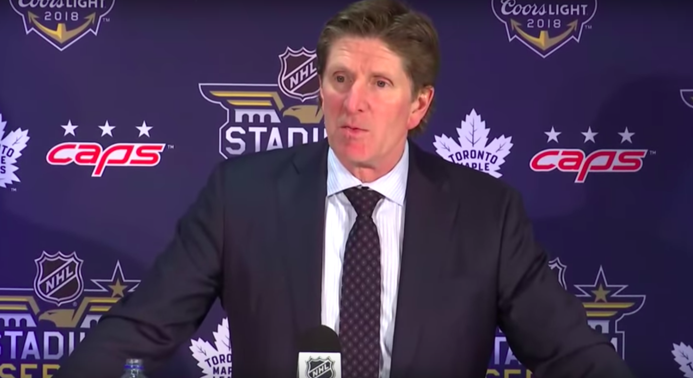 Mike Babcock after the Toronto Maple Leafs' 5-2 loss to the Washington Capitals on March 3, 2017