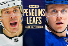 Toronto Maple Leafs vs. Pittsburgh Penguins