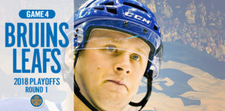 Toronto Maple Leafs vs. Boston Bruins Game 4