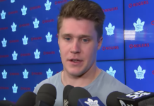 Jake Gardiner on owning his Game 7 performance in the media: “If you don’t perform and go hide in a corner, what good is that going to do?”