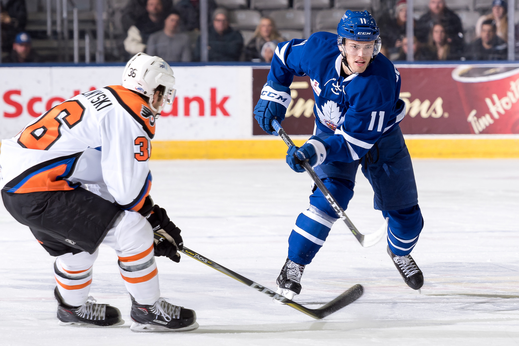 Johnsson scores twice, Marlies sweep Phantoms to play for Calder Cup 