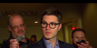 Toronto Maple Leafs GM Kyle Dubas at the 2018 NHL Draft