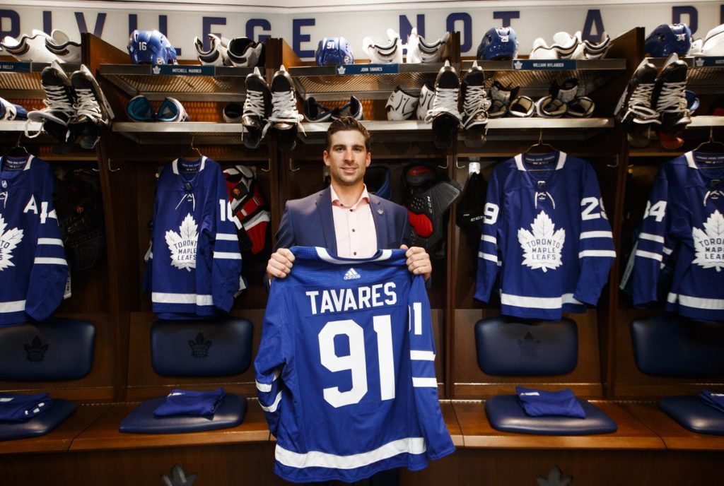 Toronto Maple Leafs' John Tavares