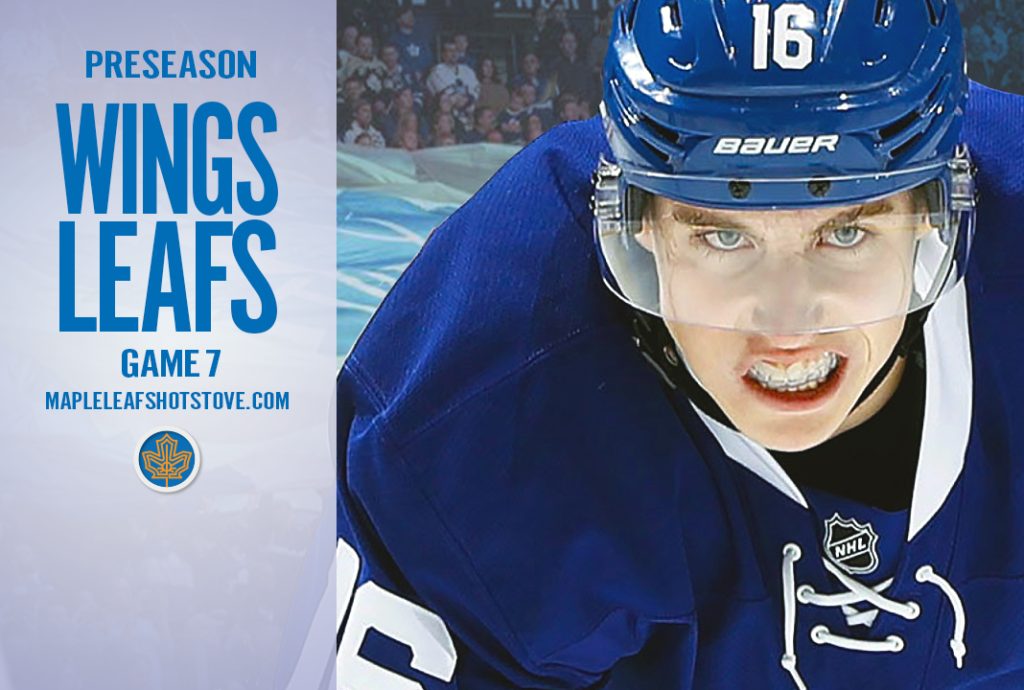 Toronto Maple Leafs Vs Detroit Red Wings Preseason Game 7 Preview Projected Lines And Tv Info 5172