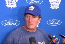 Mike Babcock of the Toronto Maple Leafs, September 27