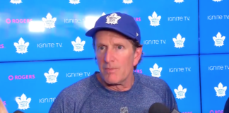 Mike Babcock: “We are looking for more balance in our scoring” Mike Babcock post-practice