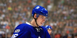 Mitch Marner of the Toronto Maple Leafs