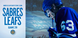 Toronto Maple Leafs vs. Buffalo Sabres – Game #28 Preview & Projected Lines Toronto Maple Leafs vs. Buffalo Sabres