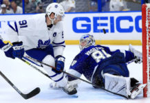 Toronto Maple Leafs vs. Tampa Bay Lightning, John Tavares & Andrei Vasilevskiy