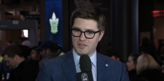 Kyle Dubas of the Toronto Maple Leafs