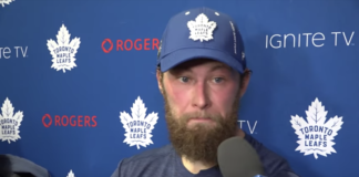 Jake Muzzin of the Toronto Maple Leafs