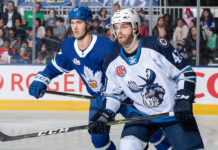 Pierre Engvall of the Toronto Marlies