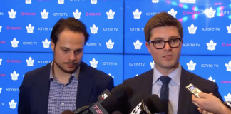 Auston Matthews, Kyle Dubas