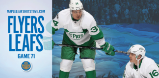 Toronto Maple Leafs vs. Philadelphia Flyers – Game #71 Preview & Projected Lines