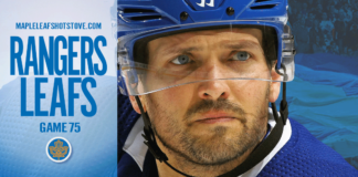 Toronto Maple Leafs vs. New York Rangers