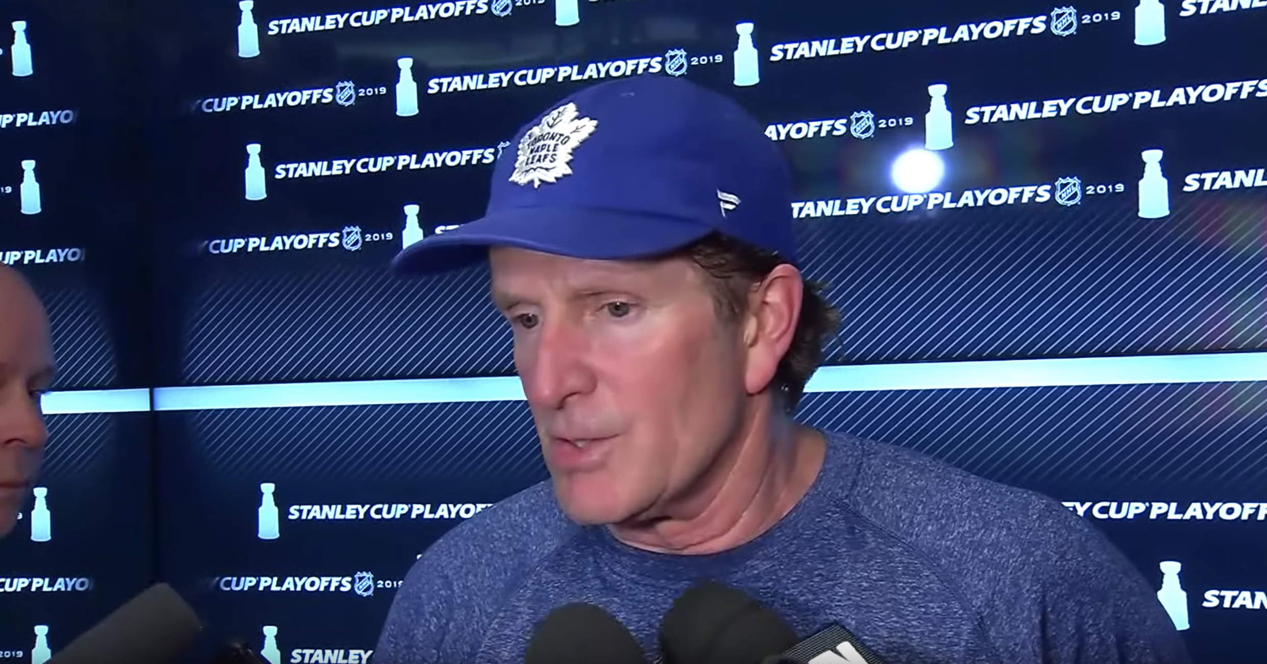 Toronto Maple Leafs vs. Boston Bruins, Mike Babcock, April 8, 2019