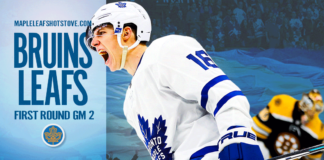 Toronto Maple Leafs vs. Boston Bruins – Game #2 Preview, Analysis & Projected Lines Toronto Maple Leafs vs. Boston Bruins, Game 2