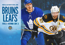 Toronto Maple Leafs vs. Boston Bruins, Game 3