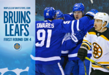 Toronto Maple Leafs vs. Boston Bruins, Game 4