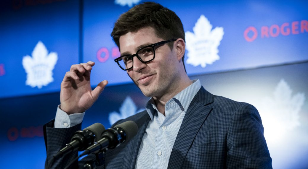 Toronto Maple Leafs GM Kyle Dubas