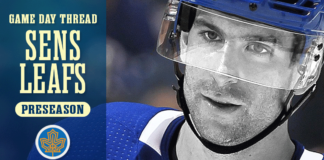 Toronto Maple Leafs preseason vs. Ottawa Senators