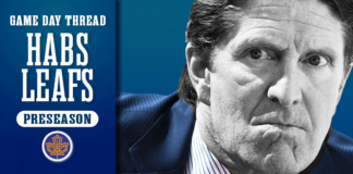 Toronto Maple Leafs preseason vs. Montreal Canadiens