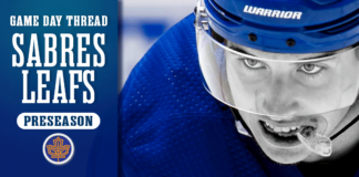 Toronto Maple Leafs preseason vs. Buffalo Sabres