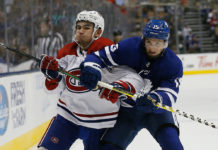 Toronto Maple Leafs vs Montreal Canadiens, preseason, Alex Kerfoot