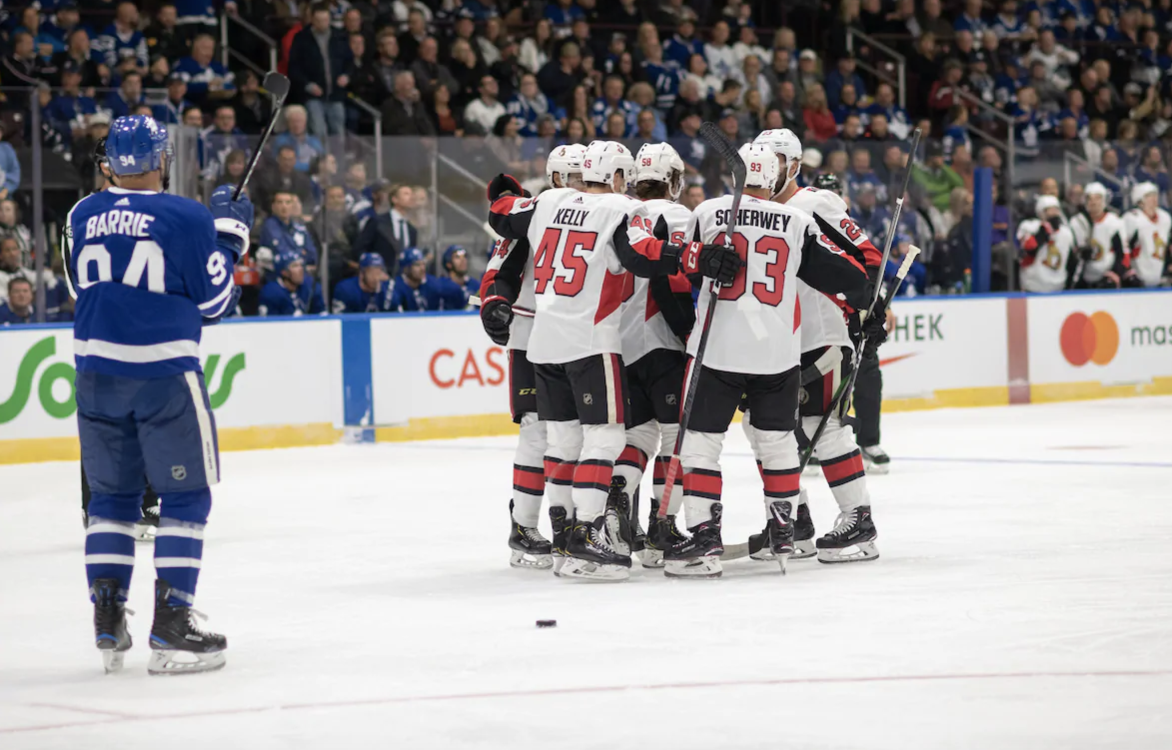 Toronto Maple Leafs vs. Ottawa Senators, Preseason Game #1