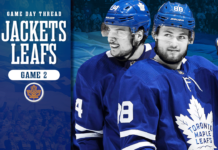 Toronto Maple Leafs vs. Columbus Blue Jackets, Game #2