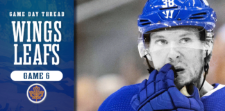 Toronto Maple Leafs vs. Detroit Red Wings