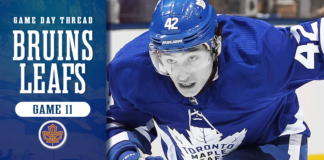 Toronto Maple Leafs vs. Boston Bruins